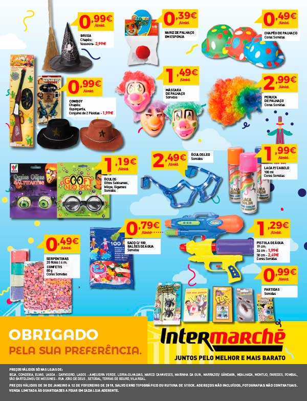 Folheto Intermarché Carnaval