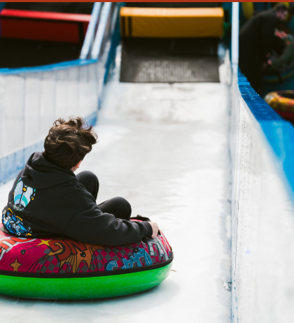 imagem rampa de gelo vila natal obidos