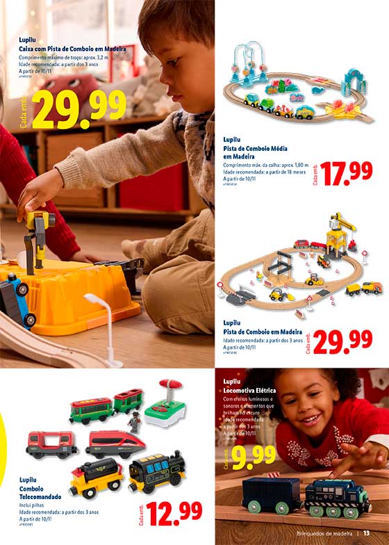 Folheto LIDL Binquedos de Natal