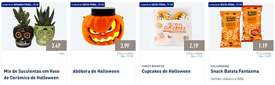 imagem folheto aldi halloween